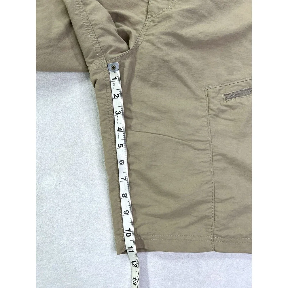The North Face Paramount Trail Hiking Cargo Shorts 11” Mens 2XL Beige NF0A2WL9